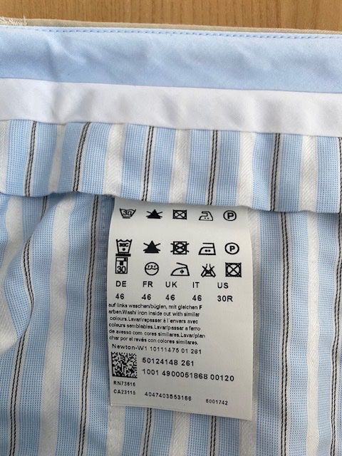 Hugo Boss Pantaloni: BOSS Herrenhose Grösse 46 – Usato da Schaffhausen venduto da Ronchetto 2