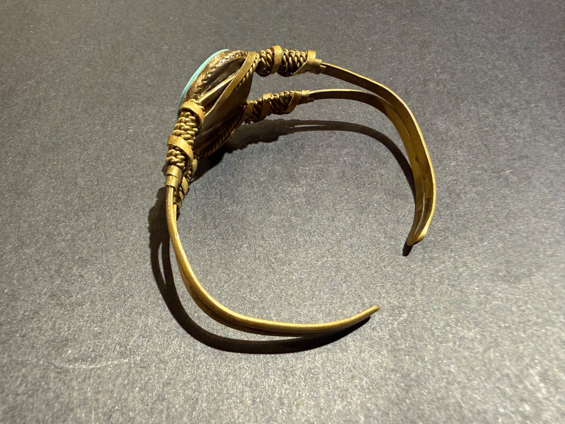 Bracciali & Braccialetti: Armreif mit Türkis im Boho-Stil – Usato da Thun venduto da Astralbern 1