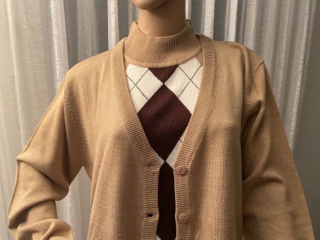 2 in 1 Extravagantes RHOMBEN Twin-Set, beige, Gr. 44/46