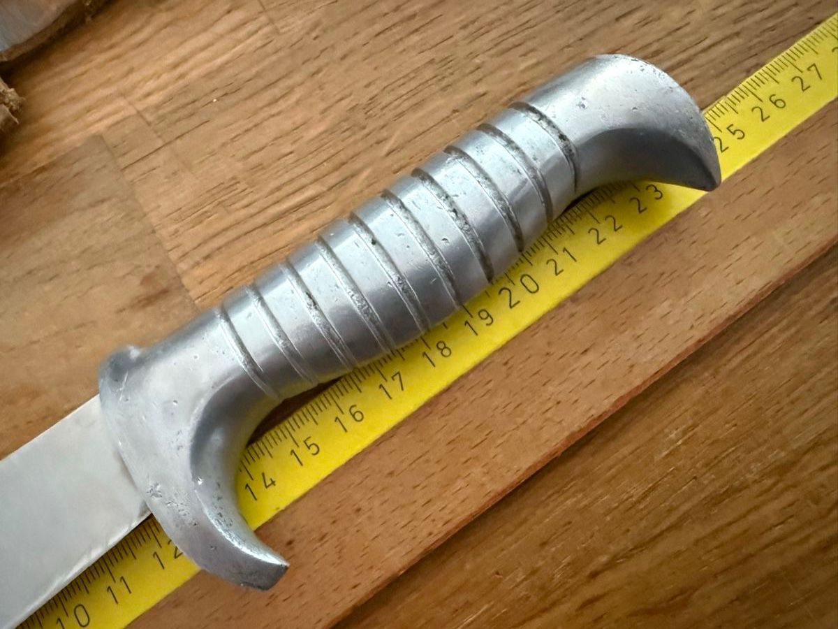 Posate: Antikes Jagdmesser Altes Messer Kampfmesser – Usato da Goldach venduto da Messerguru 6