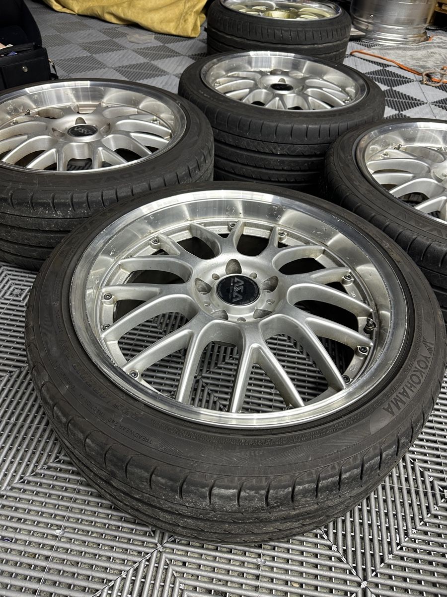 Bbs Felgen: ASA AR1 8x18 ET35 5x114.3 – Gebraucht aus Einsiedeln von Silver.A 4