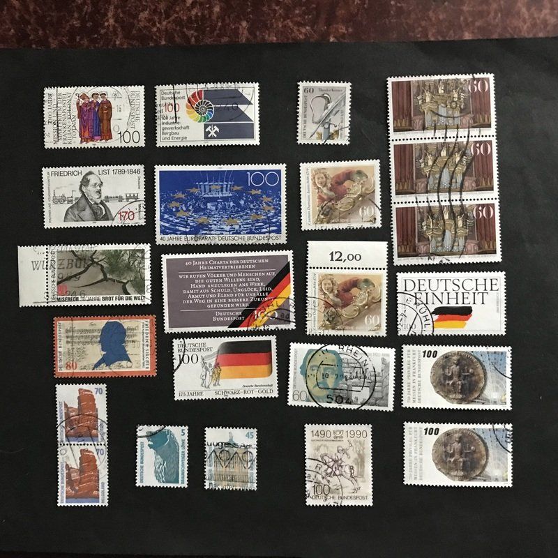 Tutti i francobolli: BRD 1981 - 1995 kl. Sammlung gest. – Usato da Uitikon Waldegg venduto da Gooddeal05 6