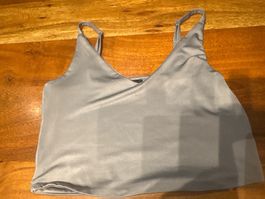 Edles Sommer Top Grau, Grösse M