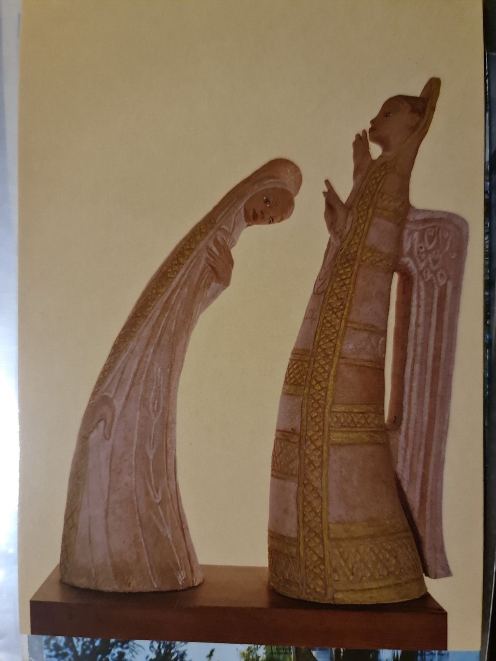 Ansichtskarten: Ansichtskarte Kovacs Margit - Die Verkündigung 3. 1968 – Neu (gemäss Beschreibung) aus Dintikon von Vexi