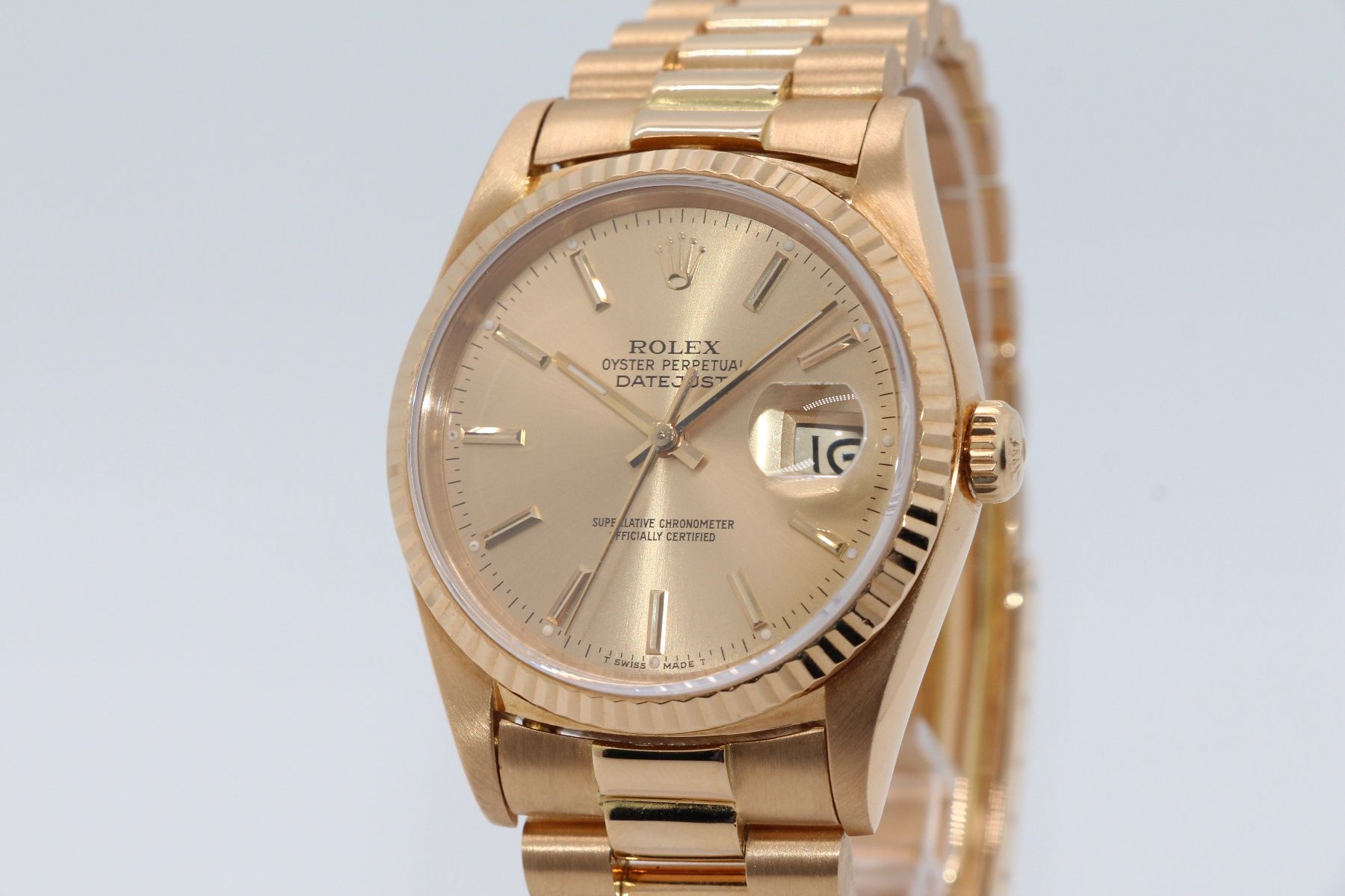 Rolex Orologi: Rolex Datejust 36 18K Gold Ref. 16238, Box & Papers 1990 – Usato da Zug venduto da eMDi_Collection 4