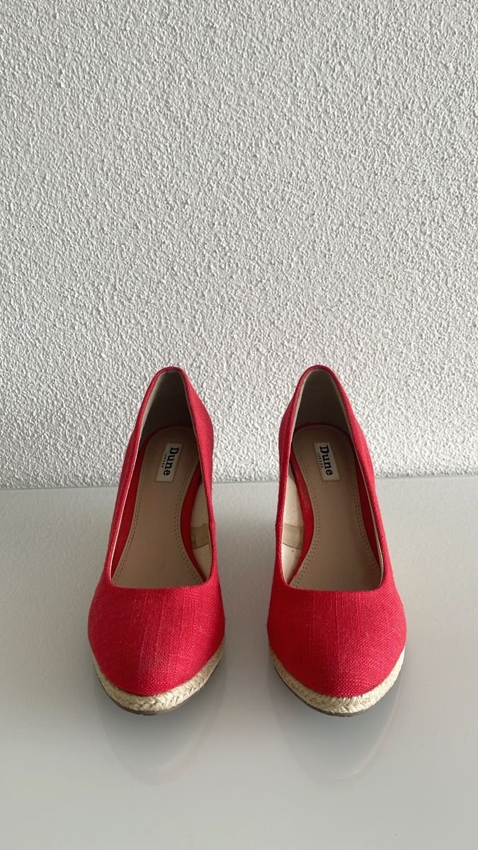 Dune London Red Espadrille Flats - Size 39 - Summer Ready | Kaufen auf ...