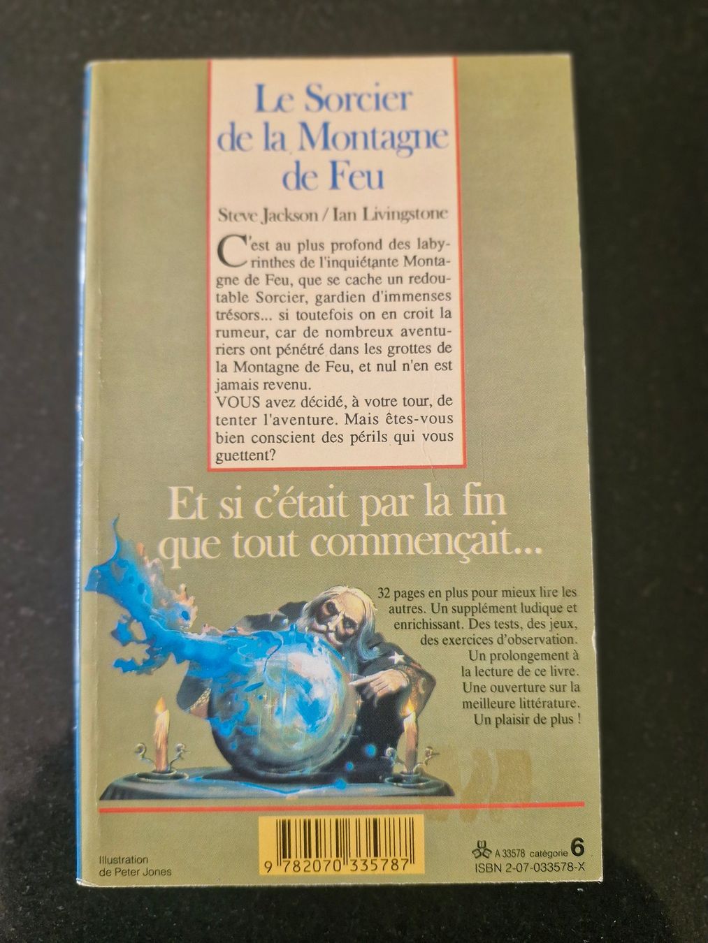 Libri: LDVELH - Le Sorcier de la Montagne de Feu Version spéciale – Usato da Belfaux venduto da Fanfouet 1