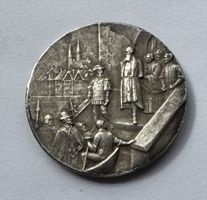1920 Schützenmedaille Zürich Silber