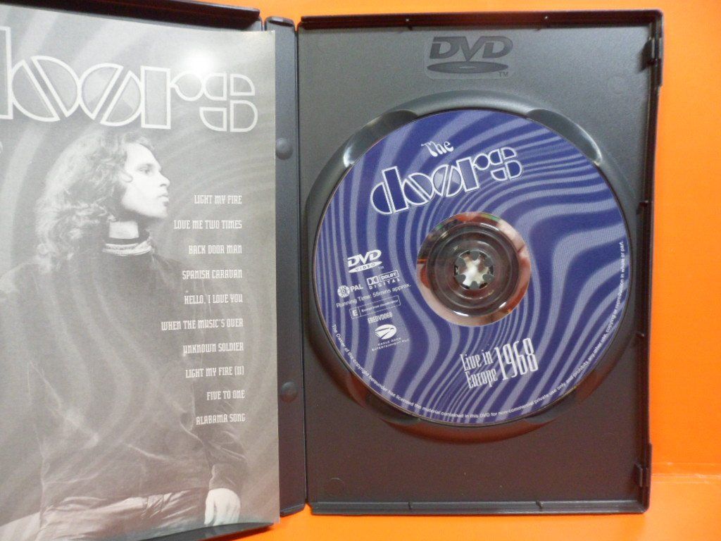 Tutti i DVDs: DVD  THE DOORS Live in Europa  1968 – Usato da Langnau i. E. venduto da gf2_29jt 1