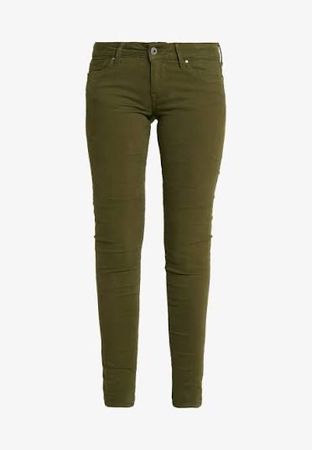 Pantalon Skinny kaki Pépé Jeans