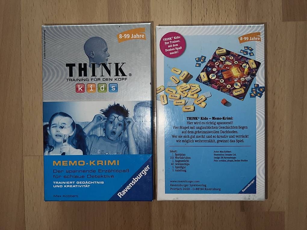Ravensburger Giochi: THINK Kids - Detektiv Krimi – Nuovo (secondo la descrizione) da Riehen venduto da alisha. 1