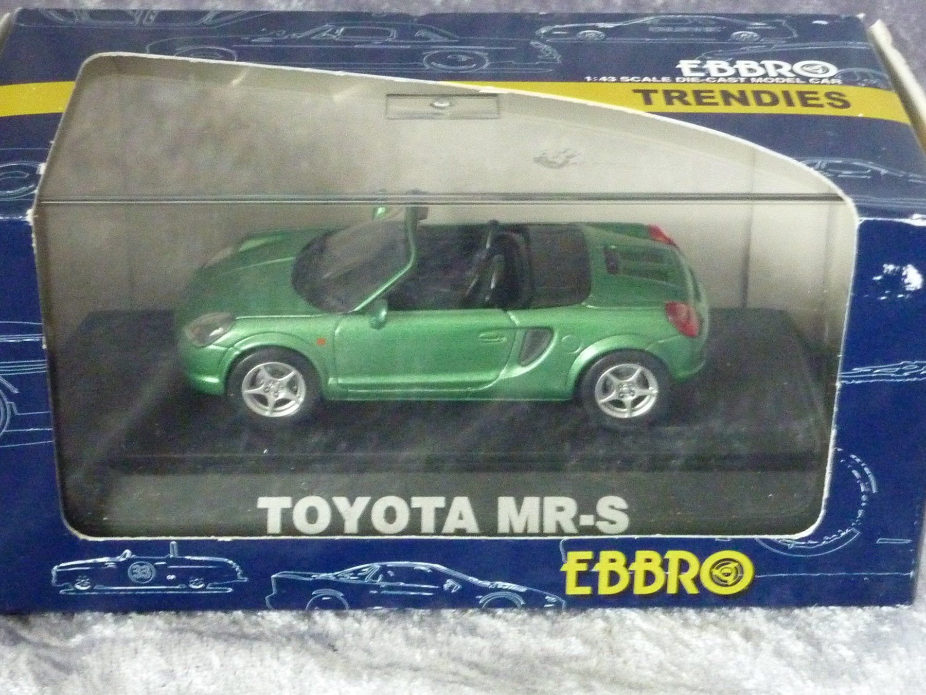 Toyota Modellini d'auto: Toyota MR2  1:43 – Nuovo e nell'imballaggio originale da Dürrenäsch venduto da modellautos4you 1