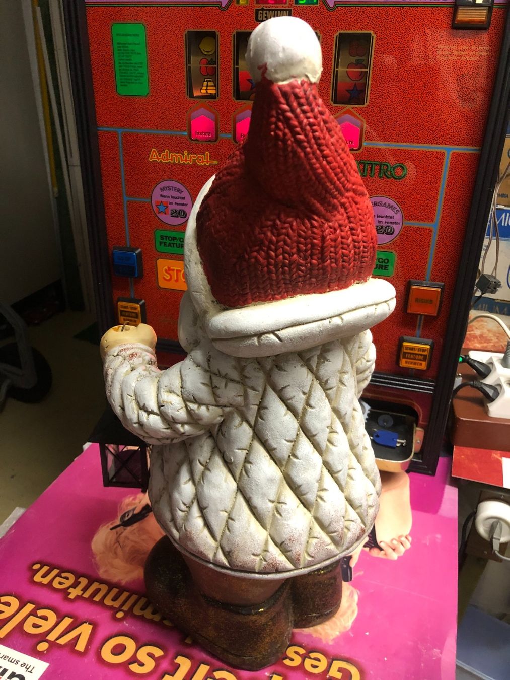 Figuren: grosse schöne Weihnachtsdeko, Samichlaus mit Laterne – Gebraucht aus Zürich von Tivoli2 2
