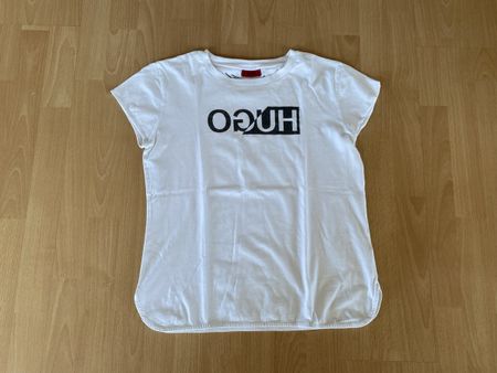 HUGO BOSS T-Shirt Weiss Grösse M guter Zustand