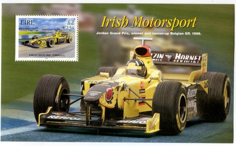 Tutti i francobolli: Block "Formel 1". Irland – Nuovo e nell'imballaggio originale da Basel venduto da Butsch5