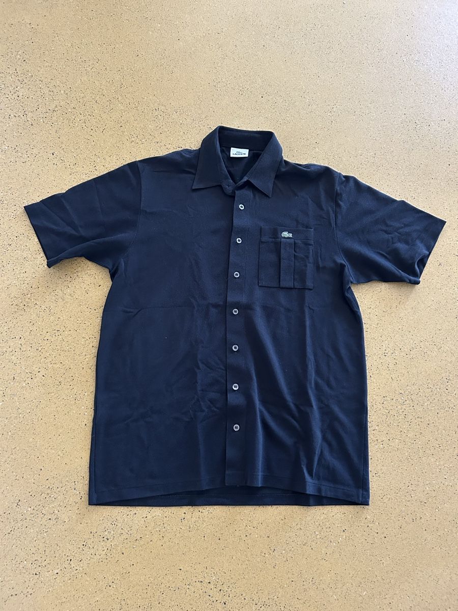 Lacoste Magliette Polo: Lacoste Polo schwarz – Usato da Winterthur venduto da mic_dx6g