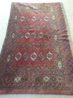 Vintage, Turkmenischen BucharaTeppich (5)