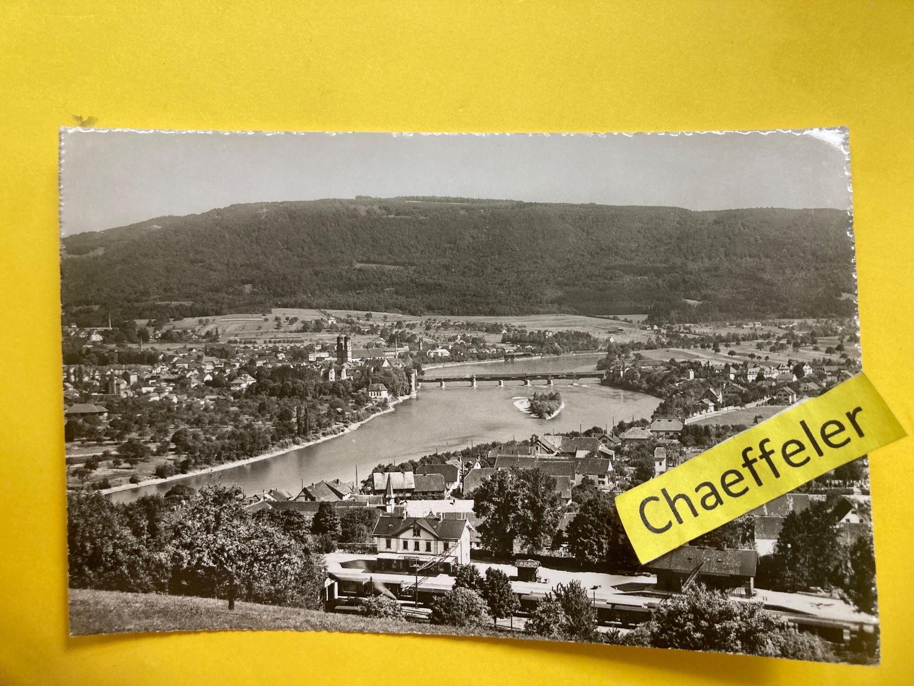 Cartoline postali: Stein-Säckingen – Usato da Zürich venduto da Chaeffeler