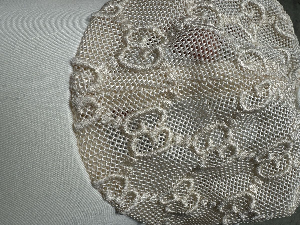 Gucci Copricapi, berretti & cappellini: Rare Gucci GG Monogram Lace Cap – Nuovo (secondo la descrizione) da Zürich venduto da forestF4iry 3