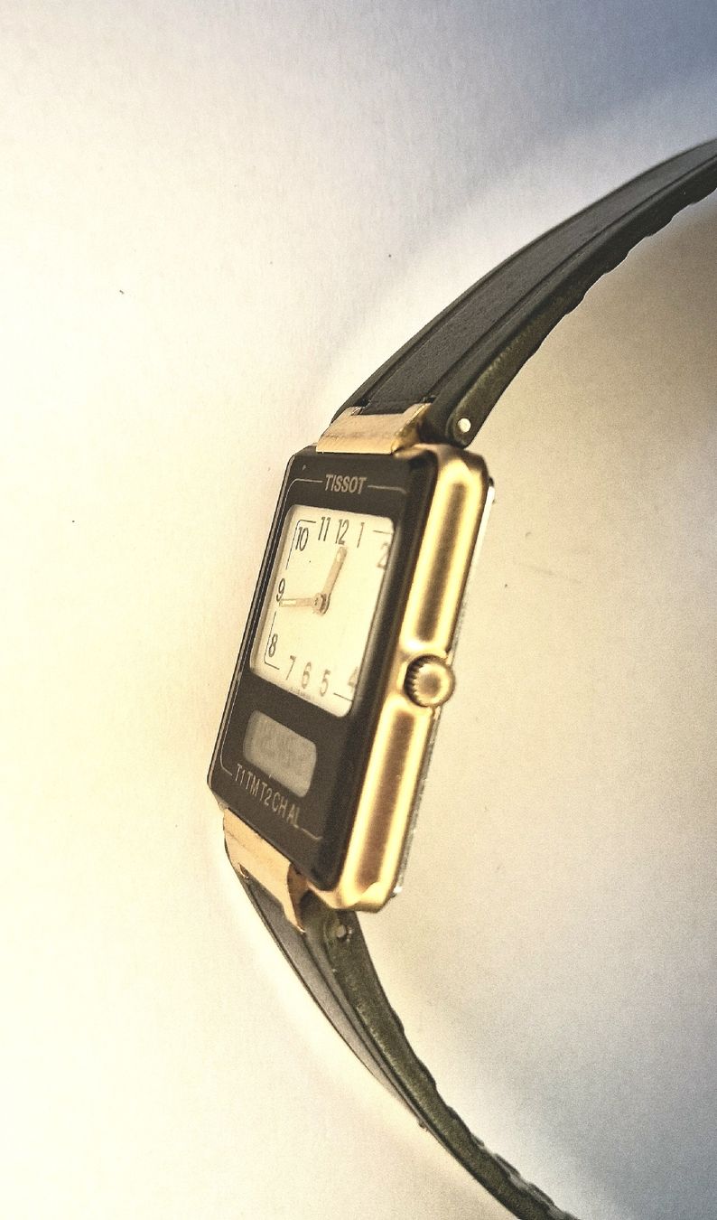 Tissot Orologi: Tissot TwoTimer 1980 Uhr – Usato da Basel venduto da yaen138 2