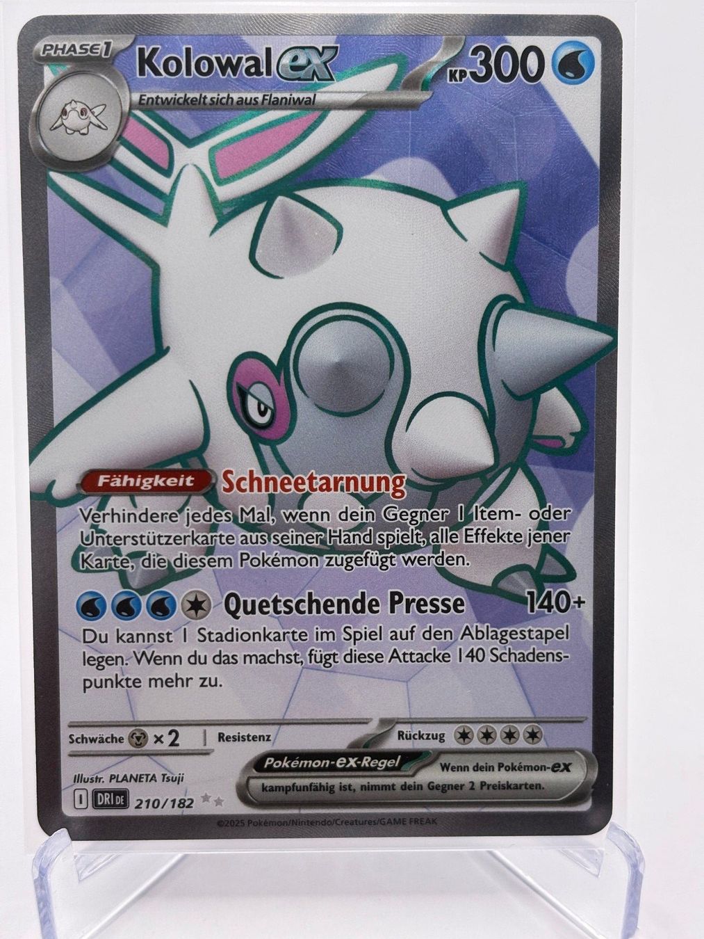 Pokémon Carte collezionabili: Ewige Rivalen - Kolowal ex  (DRI 210) - DE – Nuovo (secondo la descrizione) da Allschwil venduto da Bullach