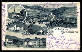 Litho Densbüren, Gasthaus zum Bären, H