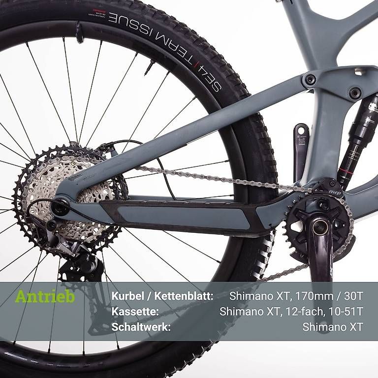 Biciclette: Trek Slash 9.8 (2022), Grösse M – Usato da Zürich venduto da Testo 2