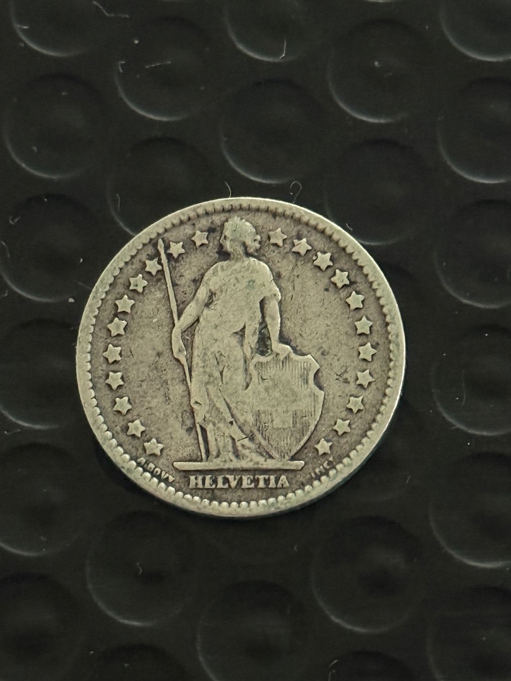 Tutti le monete: 1 Franken 1876  Rar – Usato da Wallisellen venduto da SWISS_SILVER1 1
