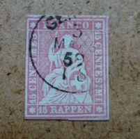 Strubel 24D - Geneve 1859 mit Klein-Befund Urs Hermann