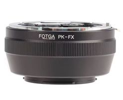 Adapterring für Pentax PK K Objektiv auf Fujifilm
