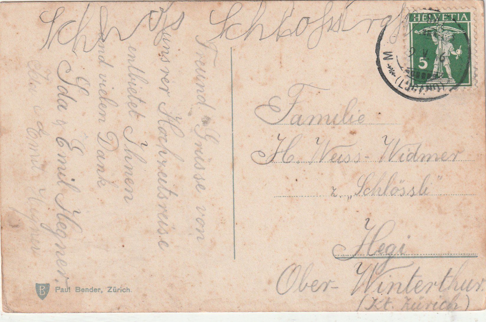 Cartes postales: Ponte de Melida TI – D'occasion à Lumbrein par made02 1