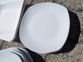Porzellan Geschirrset – Wellco Design ATRIUM – 11-teilig