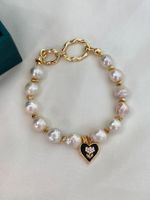 Barock Süsswasserperlen/Perlen Armbänder