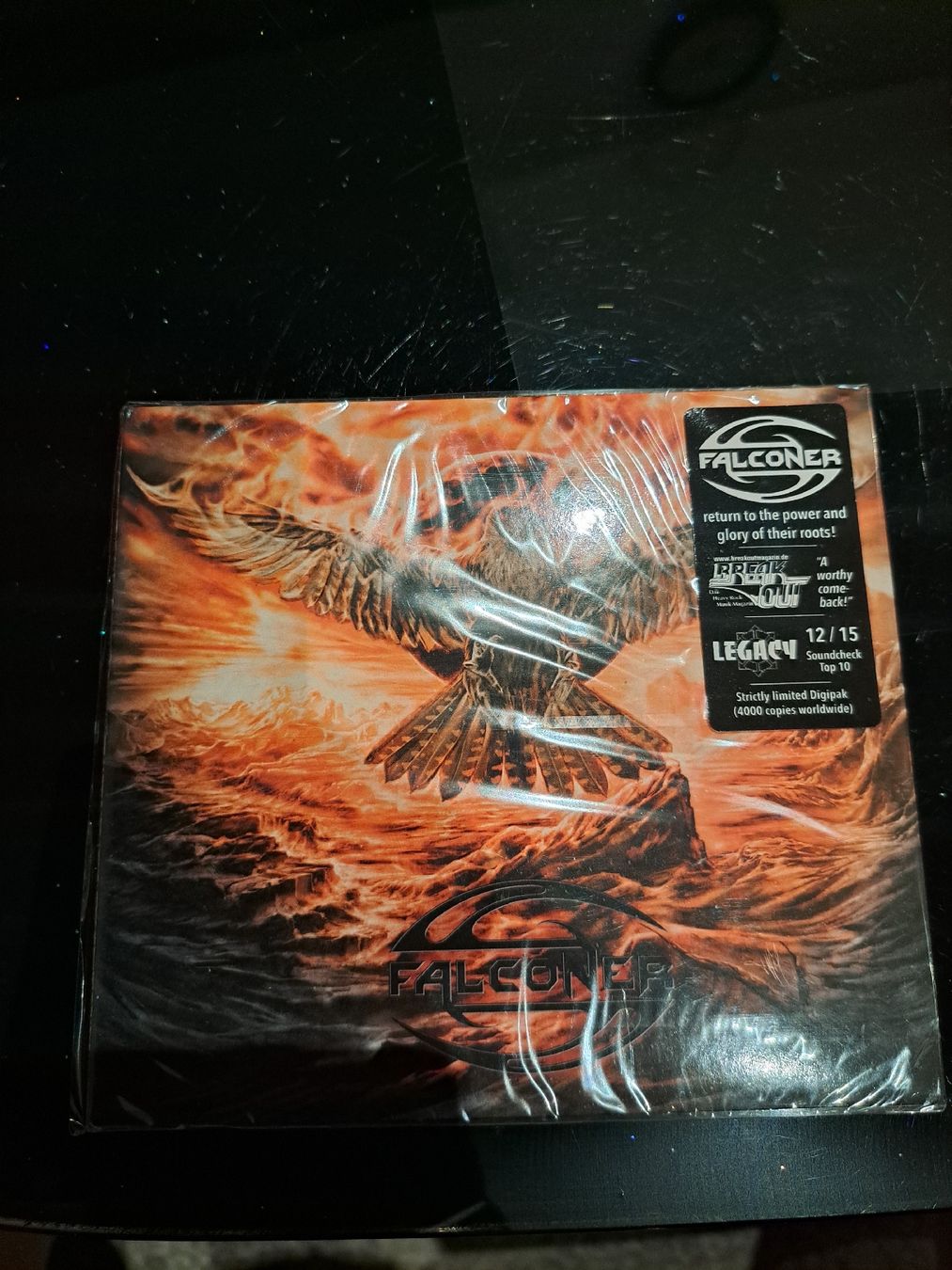 CDs: Falconer- Black Moon Rising  – Neu und originalverpackt aus Schüpfen von Sonata85