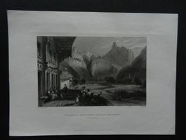Kandersteg Stahlstich von Bartlett
