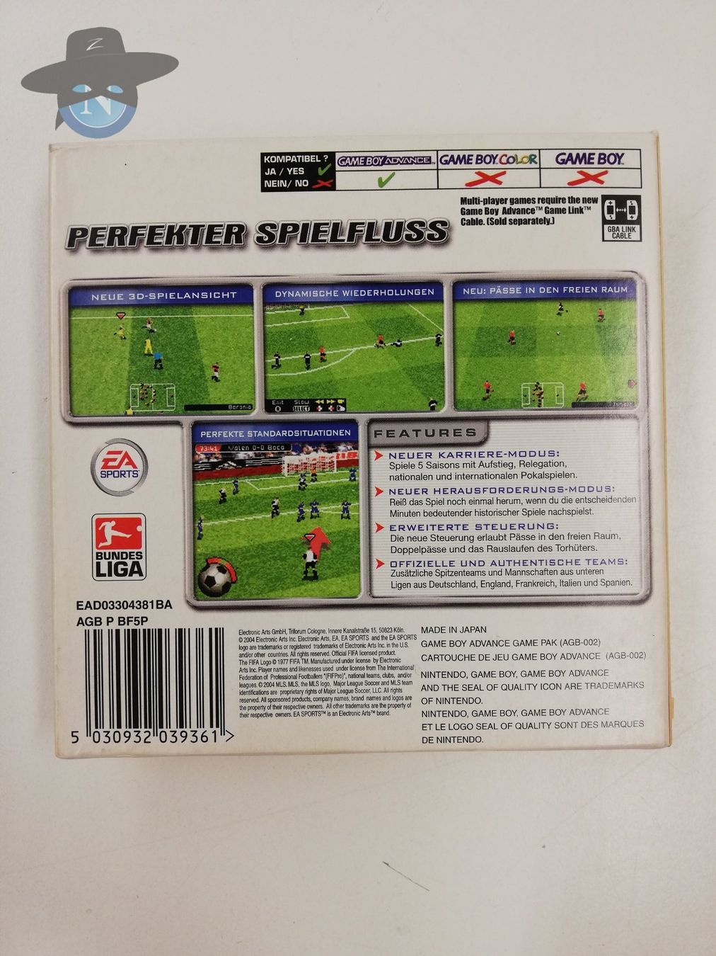 Nintendo Giochi: Fifa 2005 / Nintendo Gameboy Advance GBA – Usato da St. Gallen venduto da zorro_dc 1