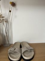 ARKET Pantoletten in Beige, Grösse 39