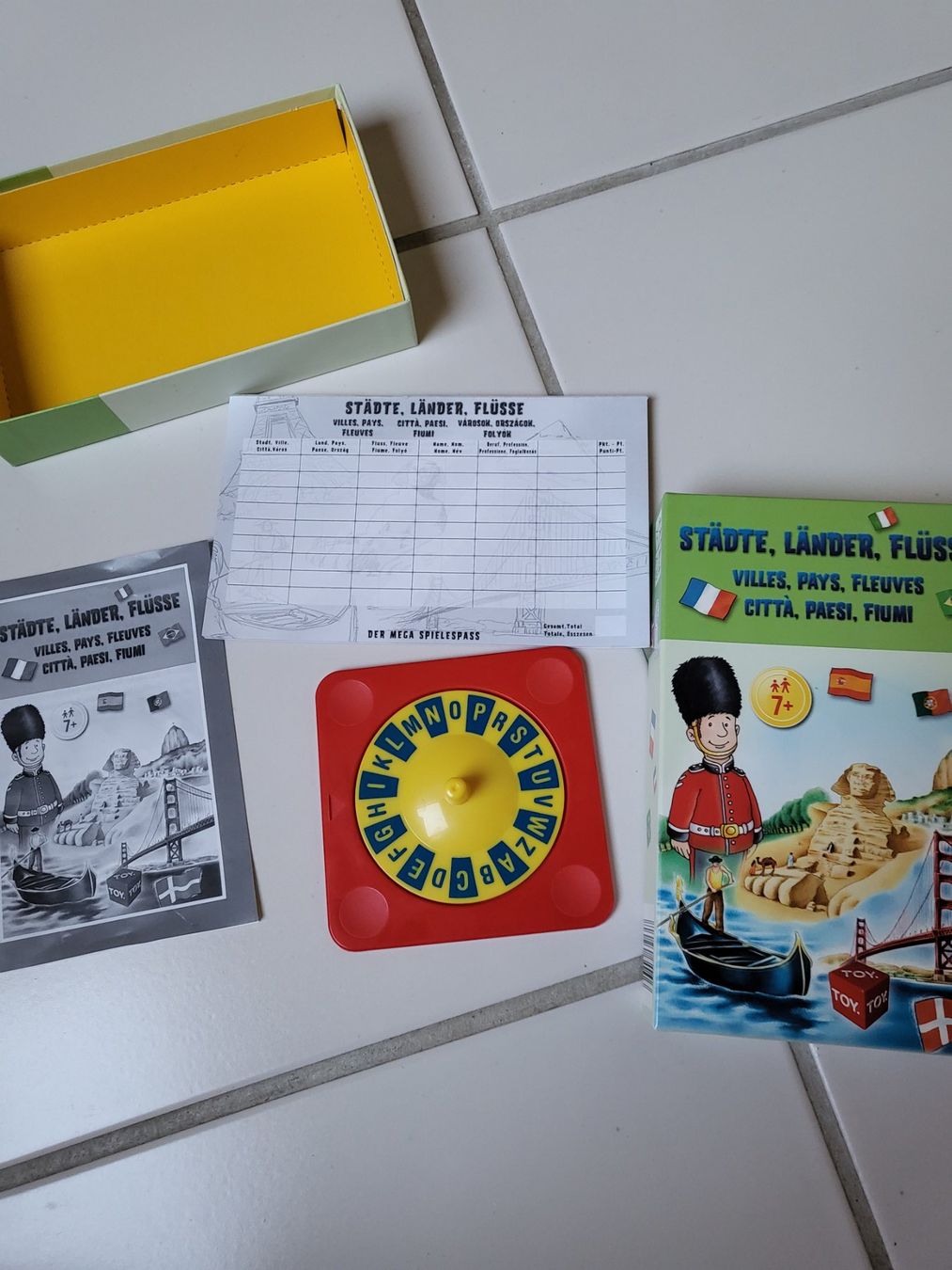 Giochi: Städte, Länder, Flüsse Spiel – Usato da ALTENDORF venduto da da23 1