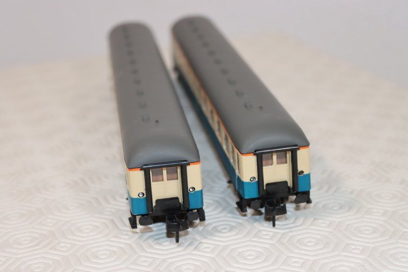 Modellini di ferrovie: 2 Röwa Wagen ( 702 ) – Usato da Kerzers venduto da Winu64 4