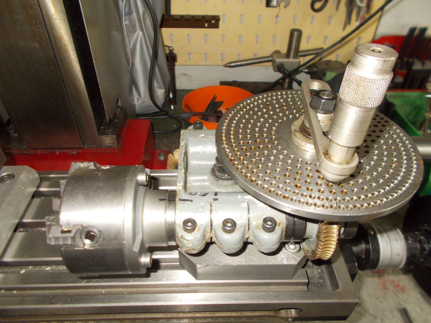 Myford Metall- & Schlosserei Sonstiges: MYFORD ML7&SUPER7 TEILAPPARAT MIT 2 LOCHSCHEIBENPLUS ADAPTER – Gebraucht aus Romanshorn von Legere8 5