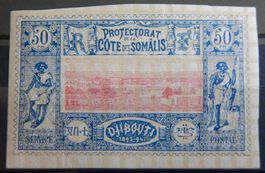Djibouti Franz. Kolonie Kat. 15 * 1894