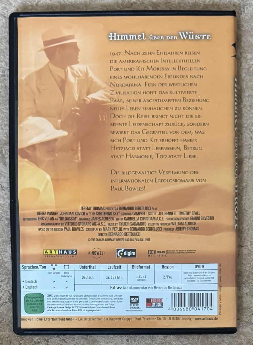 Tutti i DVDs: HIMMEL ÜBER DER WÜSTE  – Nuovo (secondo la descrizione) da Dietikon venduto da AndreaSch01 1