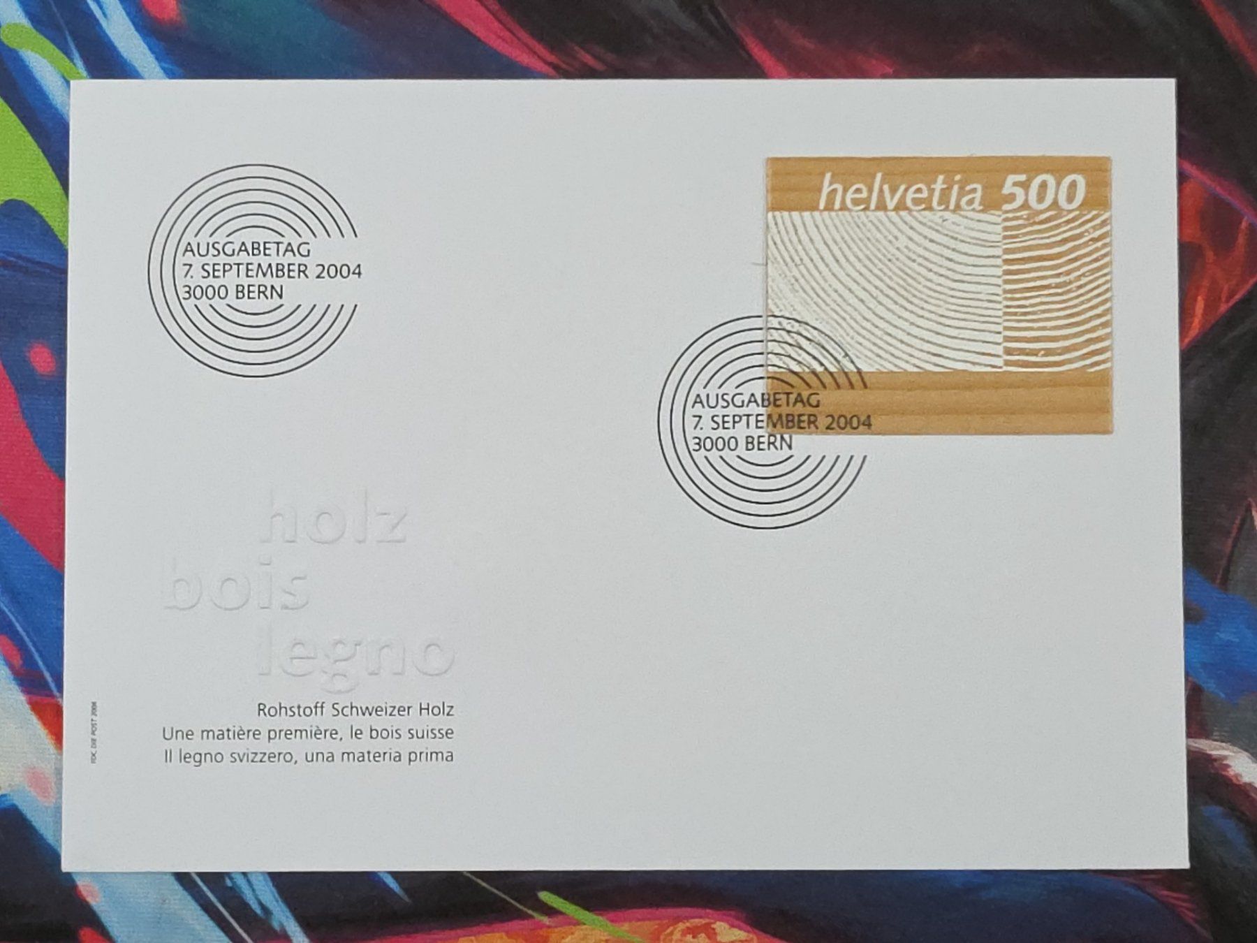 Tutti i francobolli: CL30 Enveloppe + Timbre Suisse 2004 – Usato da Cousset venduto da Patrick_Collections