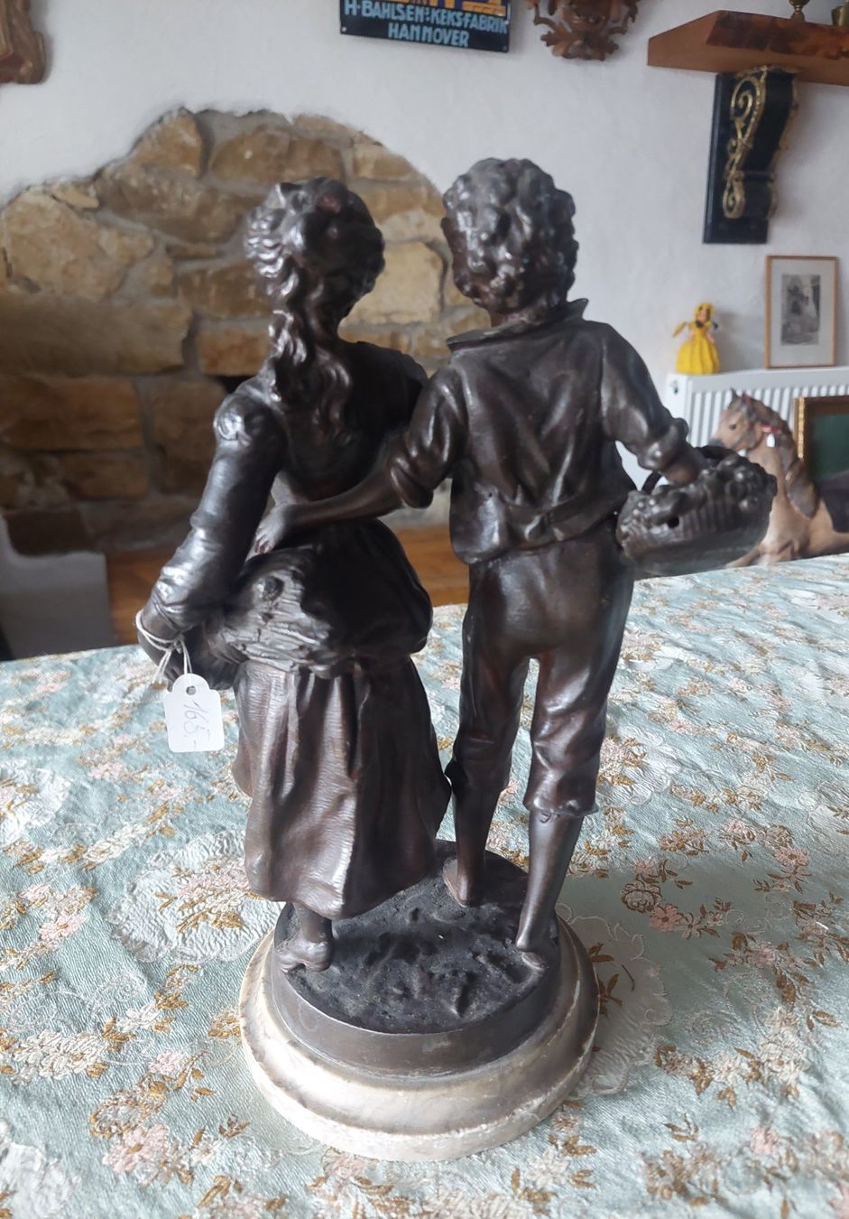 Statuette: Figur, vor 1900 – Usato da Siblingen venduto da rantiques 3