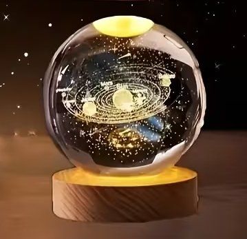 Lampade: LED Kristallkugel Planeten USB-betrieben – Nuovo e nell'imballaggio originale da Diepoldsau venduto da preisparadies-ch 4