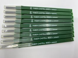 Faber Castell 9032 2H Bleistiftminen 2er Pack 80er Rarität