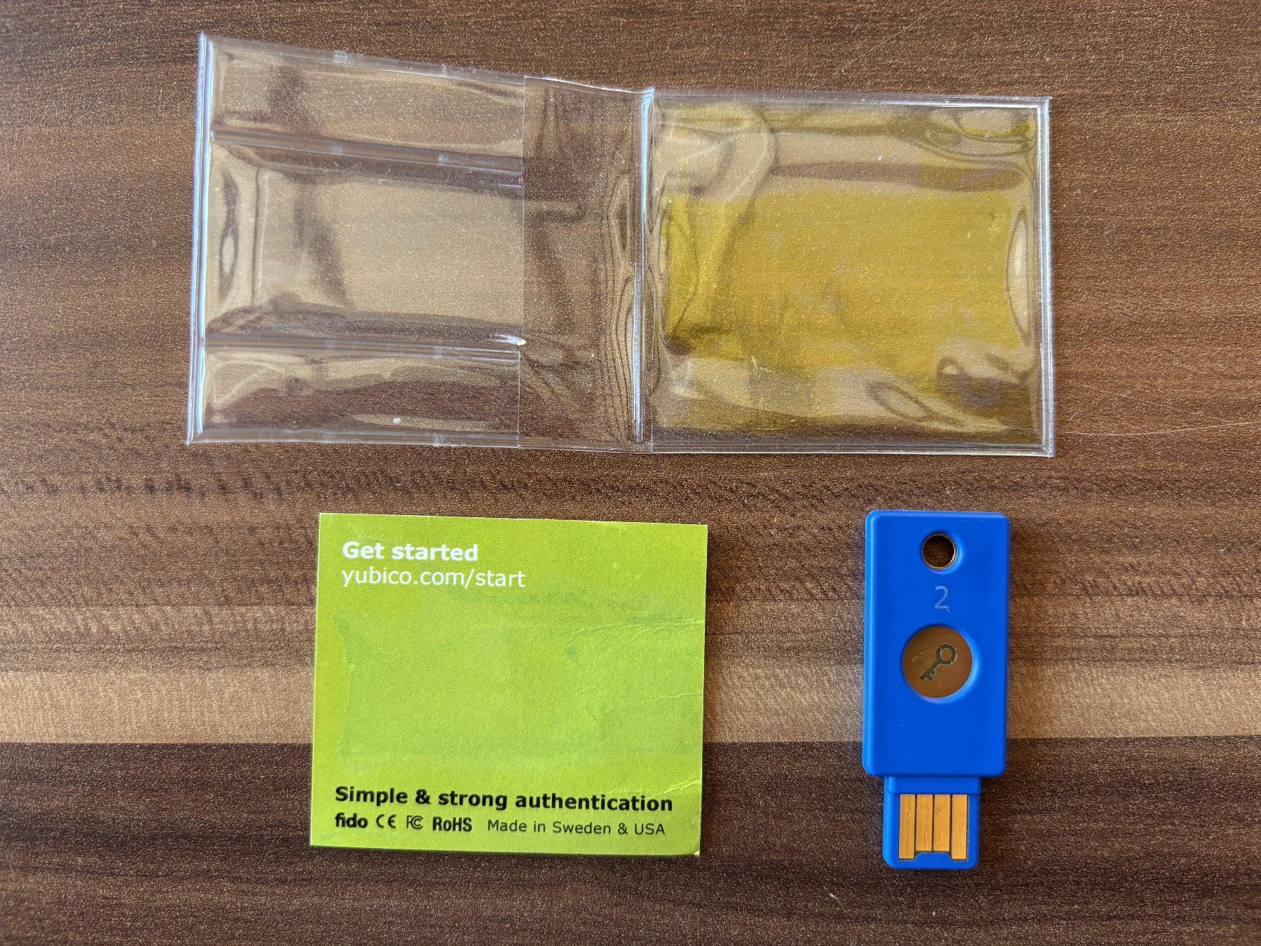 Yubico USB Sticks: Yubico Security Key USB-A – FIDO2 / U2F – Gebraucht aus Bassersdorf von Andre_g1 1