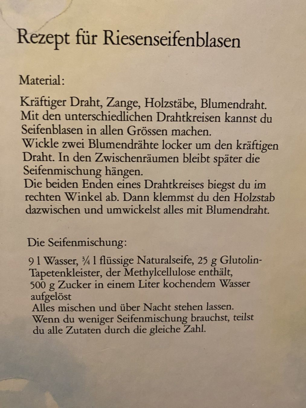 Libri: Im Seifenblasenland – Nuovo (secondo la descrizione) da Sachseln venduto da basti1950 1