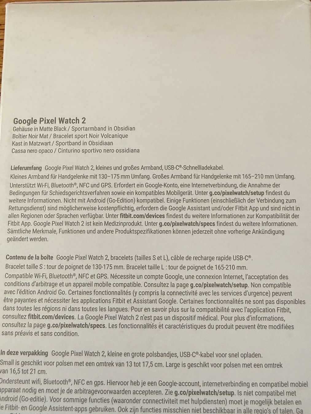 Google Smartwatch: Google Pixel Watch 2 – Gebraucht aus Glarus von Thruxton11 5