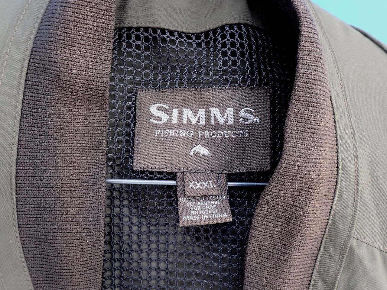 Canne da pesca: Simms Fliegenfischer Veste - Farbe helles grün – Usato da Nassenwil venduto da Fwalti01 3